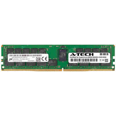 32GB DDR4 PC4-21300 RDIMM Supermicro MEM-DR432L-CL03-ER26 Equivalent Memory RAM