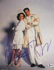 David Duchovny Gillian Anderson signed autographed 11x14 photo X-Files Mulder
