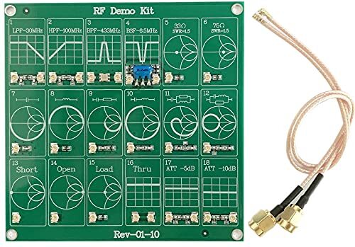 Kit dimostrativo RF Breadboard Vector Test di rete/filtro RF per (U0r)