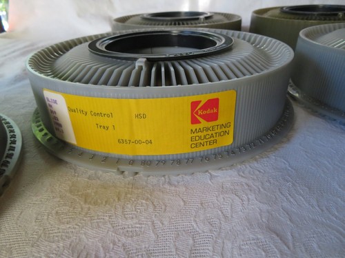 Lot of 7 Kodak Carousel Transvue 80 Slide Trays 4 Have Original Box - Picture 8 of 17