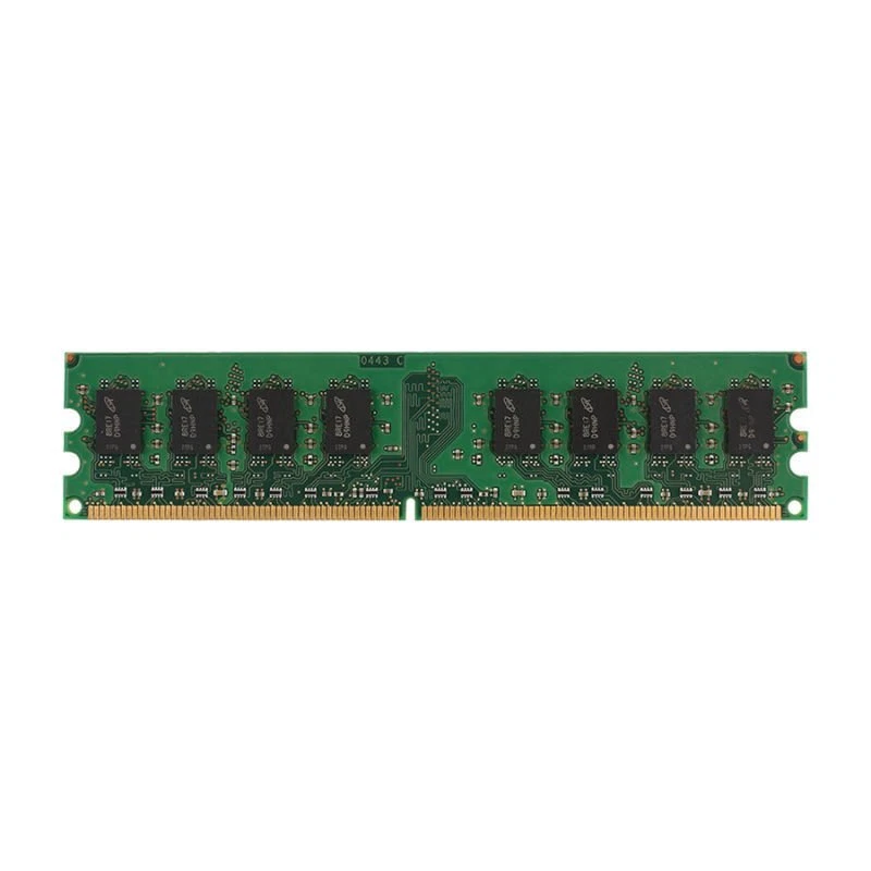 Micron 4GB 2x 2GB PC2-6400 DDR2 800MHz 240Pin CL6 DIMM RAM Computer intel Memory - Image 3 of 4
