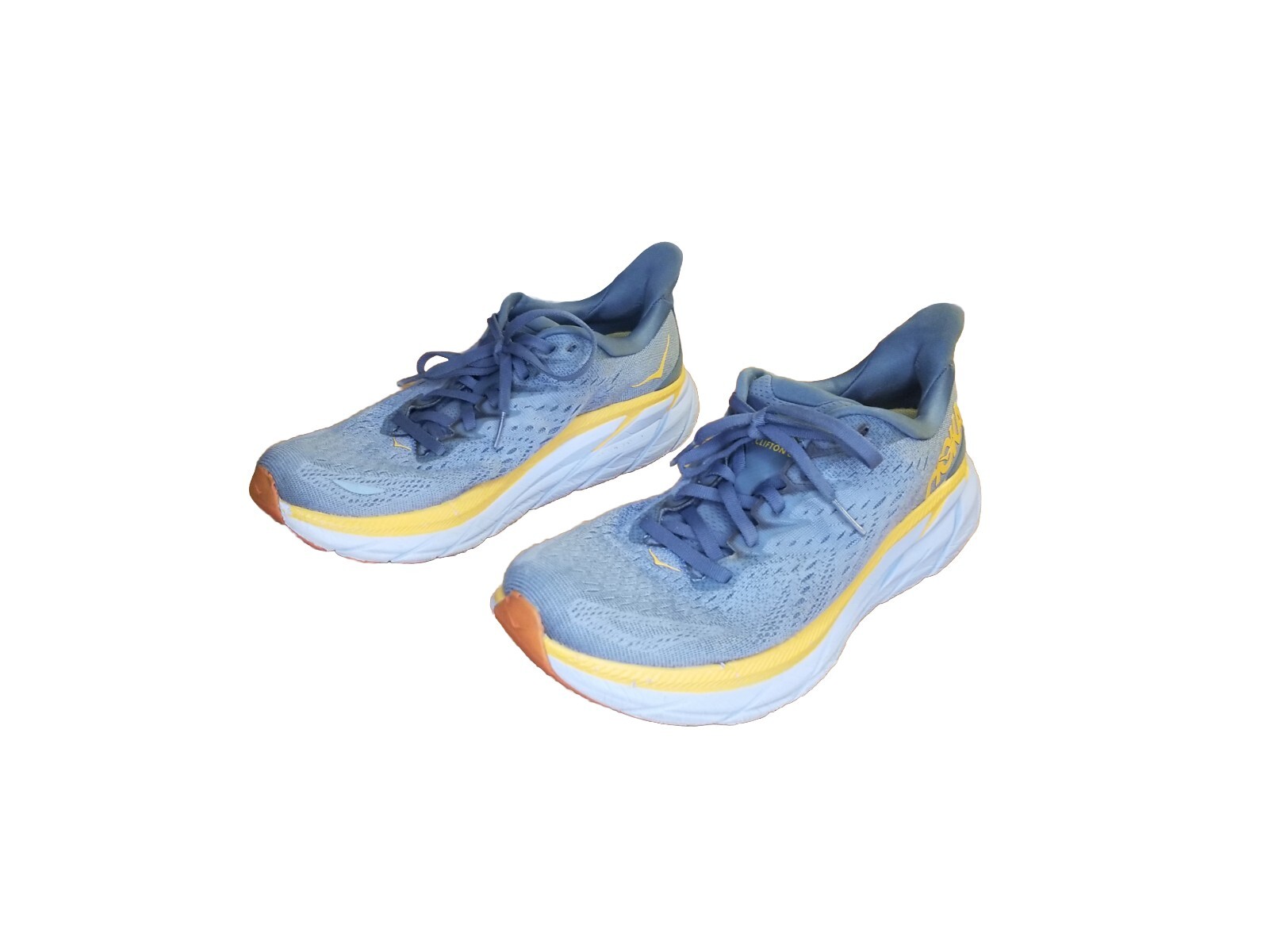 Hoka One One Clifton 8 Men's Size 8.5 Blue Running Shoes Sneakers 1119393GBMS 