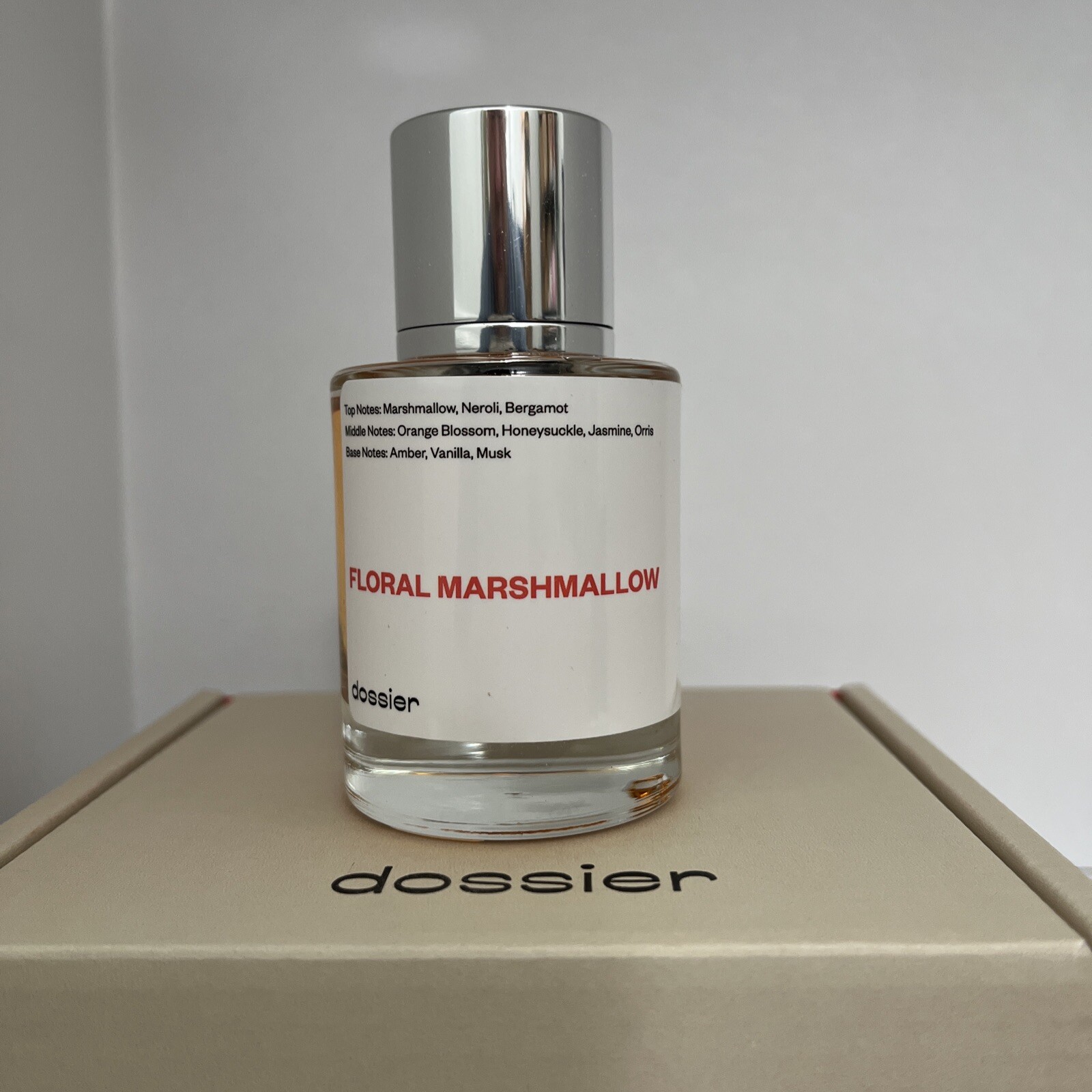 Floral Marshmallow by Dossier Eau de Parfum 1.7 Fl oz / 50 mL Perfume