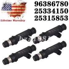 4 X Fuel Injectors for 2004 05 Suzuki Chevy Aveo 1.6L 25334150 25315853 96386780