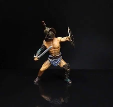 1:18 BBI Warriors of the World Series: Roman Gladiator With Sword Shield no box