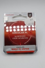 MARUMI DHG 58 MM CIRCULAR PL FILTER MADE IN JAPAN EXCELLENT CONDITION ORIG BOX