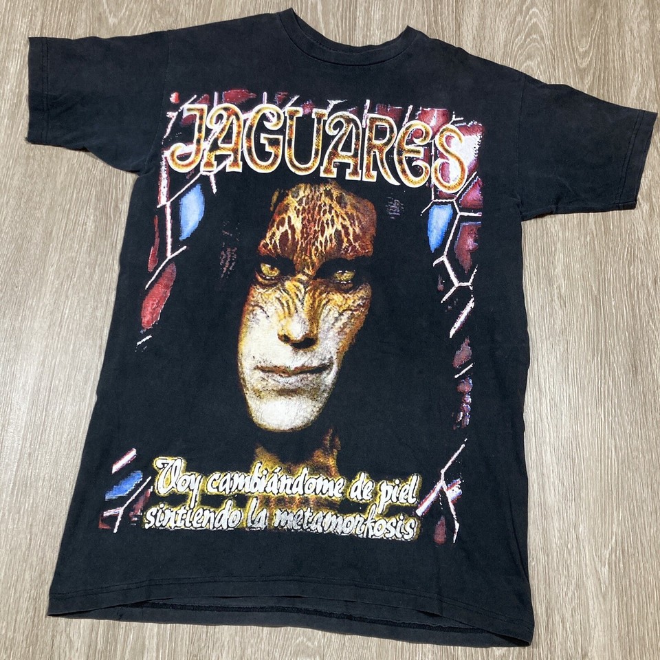 jaguares-shirt-l-vintage-90s-mexican-rock-band-concert-tour-album