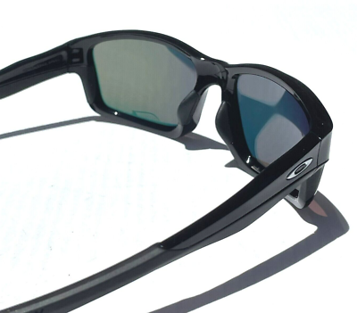 NEW Oakley CHAINLINK Black Ink POLARIZED Galaxy Ruby Lens Sunglass