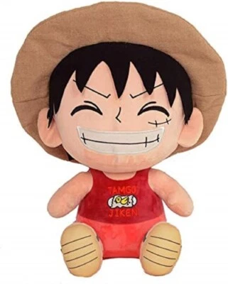 K.A Ruffy Plüschtier 25 cm – One Piece Kuscheltier – Weiches Spielzeug für Kinder