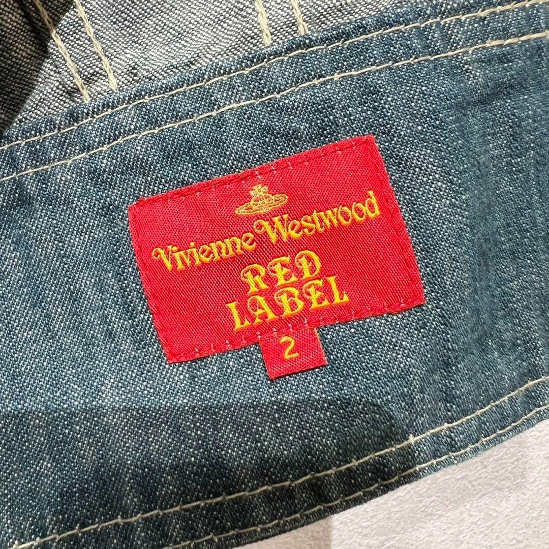 VIVIENNE WESTWOOD Womens Vintage RED LABEL Jeans Round Collar Orb