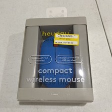 heyday Bluetooth Mouse USB-A Wireless Bright Blue Wireless Accessory