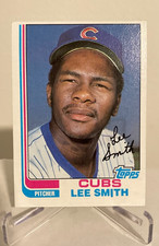 1982 Topps #452 Lee Smith Rookie Card RC HOF Cubs