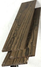 Extra wide Ziricote guitar fingerboard fretboard blank 4x20" ZCF53