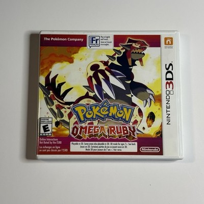 Pokemon Omega Ruby Nintendo 3DS Authentic - Case Only *NO GAME*