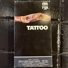 TATTOO VHS 1981 Bruce Dern Maud Adams CBS FOX Video
