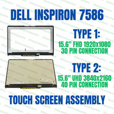 LCD Touch Screen Display Assembly Dell Inspiron 15 7586 i7586 P76F P76F001
