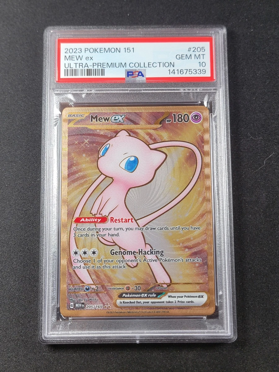 Mew Pokémon TCG Professional Sports Authenticator (PSA) Grade 10