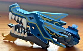 Lego Ninjago 2521 Lightning Dragon Battle Parts UPPER Lower JAW head face neck
