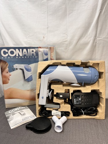 CONAIR Body Benefits DUAL Water Jet Action Bath Spa BTS1D Therapeutic TESTED