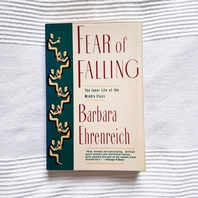 Barbara Ehrenreich FEAR OF FALLING 1st Harper Perennial PB edition 1990