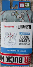 Duluth Trading Buck Naked Boxer Briefs Mens 2XL 44-46 Tinker Toys