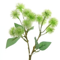 Gasper Fruchtstand Distelzweig GrüN 40 Cm - Kunstblumen
