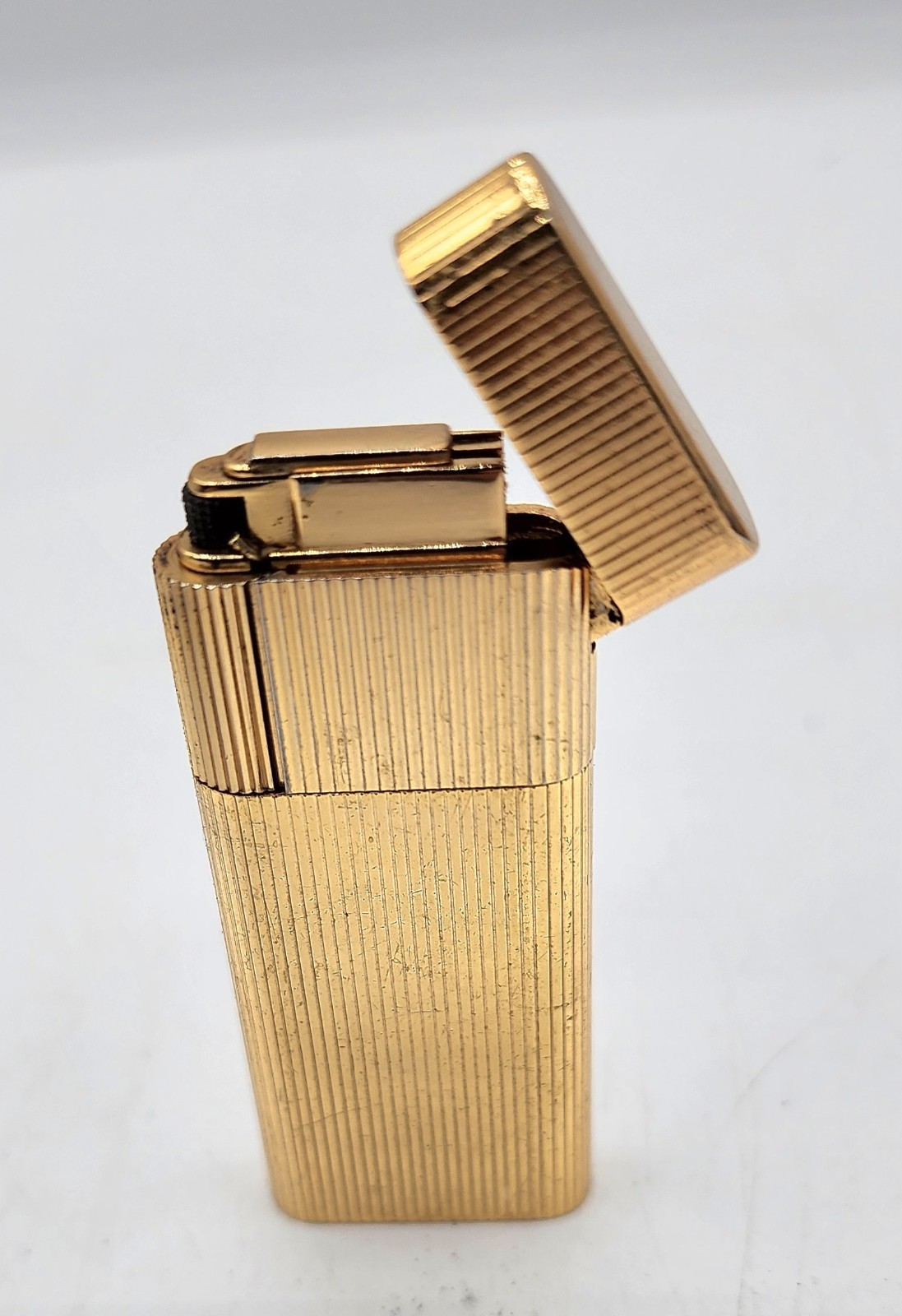 Vintage Colibri Lighter Madel FTR 31000 Made In Japan With Silver Engravable...