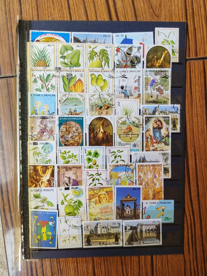 42 timbres Tomé principe   lot 804 - Photo 1/1