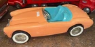 Vtg 1960s Barbie Austin Healy Covertable Car Mattel No Windshield