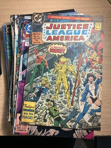Bulk Lot of 23 DC Comics. Fair to VG Cond. Flash, Star Trek, Teen Titans etc