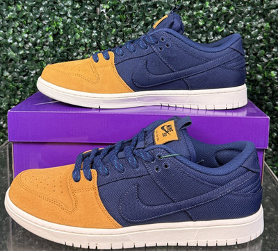 NEW Men's Size 10.5, Women's 12 - Nike Dunk SB Low Navy Desert Ochre