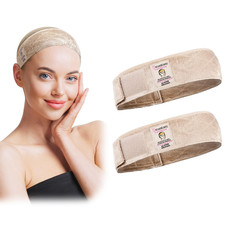 Dreamlover Wig Grip Band, Non-Slip 2 PCS Adjustable Headband for Wigs, Nude No