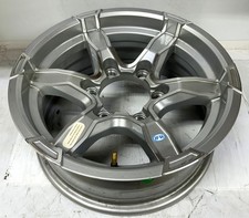 15x6  6 Lug  Silver Machined   Aluminum  Liger  Trailer Wheel  62971 156655 SMLS