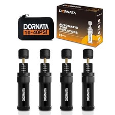 Adjustable Tire Deflator Auto-Stop 10-40 PSI Offroad Accessories BLACK