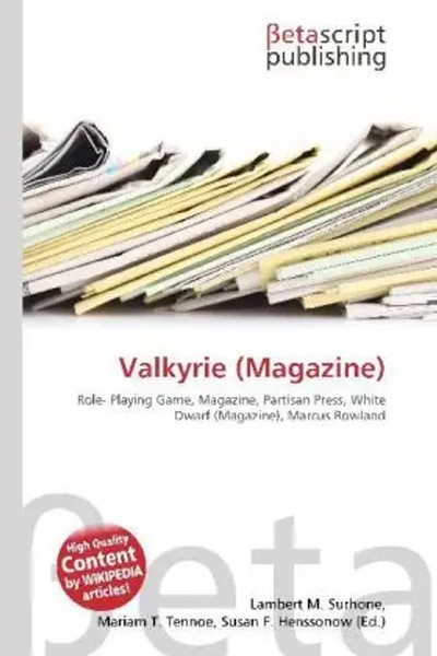 Lambert M. Surhone (U. A.) | Valkyrie (Magazine) | Taschenbuch | Englisch (2026)-image