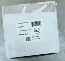 Boos 3" 5-Port Electrical USB Grommet Outlet Silver 120V SOT-4SW