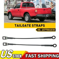 Pair Set Of 2 Tailgate Tail Gate Cables For 1995-2004 Toyota Tacoma Pickup Truck