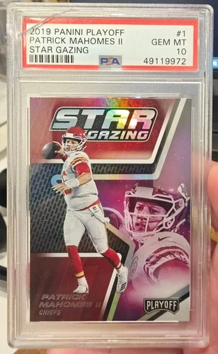 Patrick Mahomes Star Gazing PSA 10
