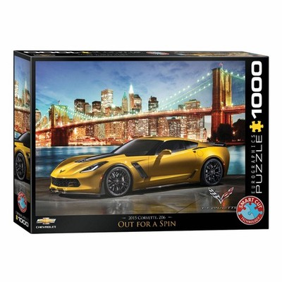 Eurographics Puzzle Corvette Z06 Out for a Spin, Auto, 1000 Teile, 68 x 48 cm