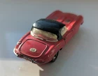 Dinky Toys No.120 Jaguar E-Type Red – Vintage 1960s Diecast Model – Playworn