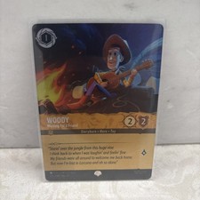 Disney Lorcana EPIC Foil Woody Waiting for a Friend 205/204