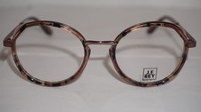 J.F. Rey Eyeglasses Round Tortoise Brown PA084 9080 47 18 140