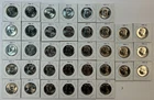 2008 thru 2025 P & D UNC Clad Kennedy Half Dollar Set in CB Flips - #3A