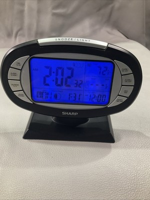 SHARP Digital Atomic Alarm Clock SPC315