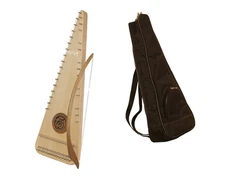 Roosebeck Alto Rounded Psaltery & Bow - Left Hand + Deluxe Gig Bag