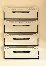 Corsair Vengeance RGB Pro 32GB 4x8GB DDR4-3200 288-Pin DIMM White