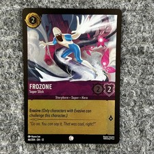 Disney Lorcana Wilds Unknown Frozone Super Slick 46/204 Foil