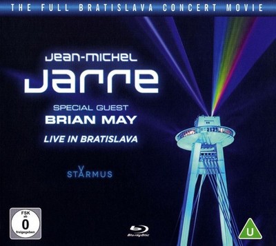 JEAN MICHEL JARRE (2 CD) LIVE in BRATISLAVA featuring BRIAN MAY ( QUEEN ) *NEW*