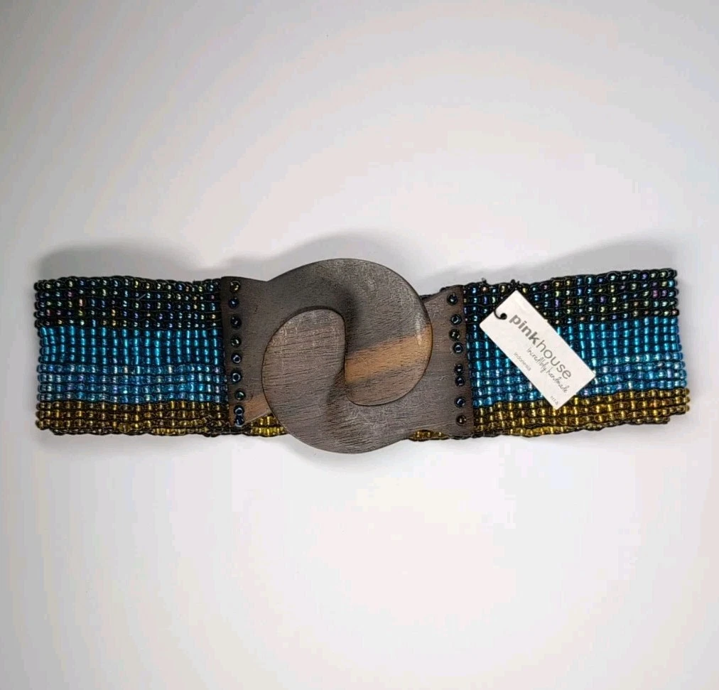 PINK Beaded Belts for Women for sale | eBay display picture 1