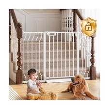 Mom's Choice-GROWNSY Baby Gate for Stairs, 29.5"-48.4" Pressure Mounted Baby ...